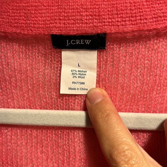 J crew Mohair cardigan - Picture 2 of 3